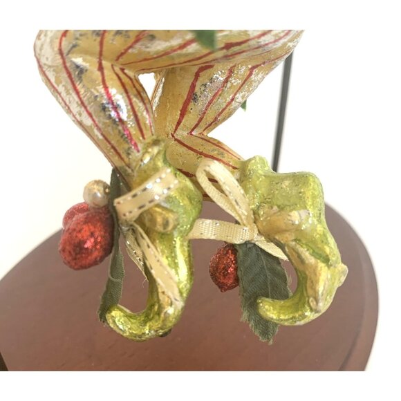 Mark Roberts Hanging Mistletoe and Holly Fairy Christmas Ornament Ltd Ed 7" Tall - Picture 9 of 13